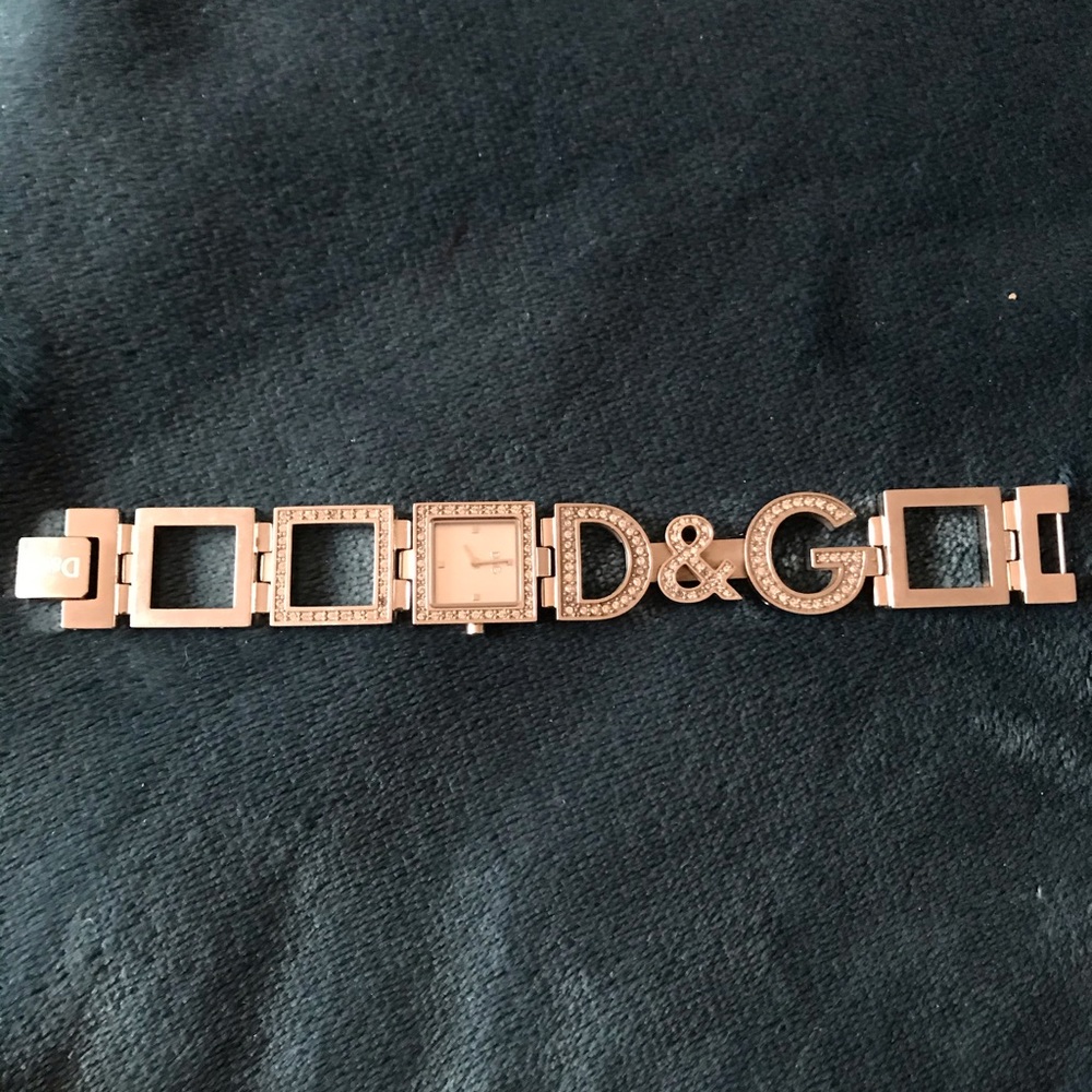 DG Dolce and Gabbana Time wrist watch